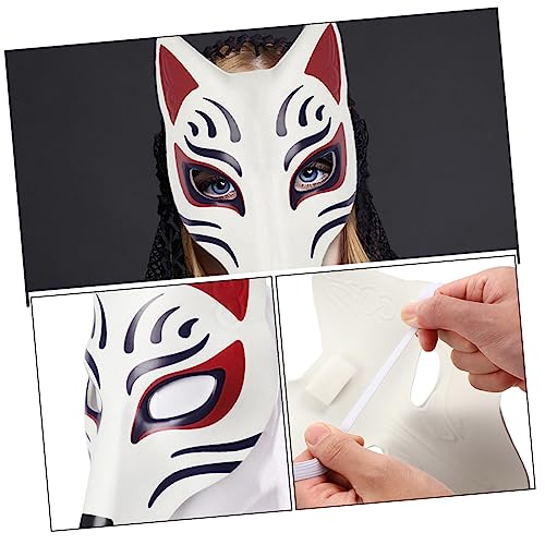 VALICLUD 2 Stück DIY Masquerade Masken Unbemalte Fuchs Gesichtsmasken für Teenager Kreative Blanko Katzenmasken für Halloween Karneval Party und Maskenball VALICLUD 2 Stück DIY Masquerade Masken Unbemalte Fuchs Gesichtsmasken für Teenager Kreative Blanko Katzenmasken für Halloween Karneval Party und Maskenball von VALICLUD