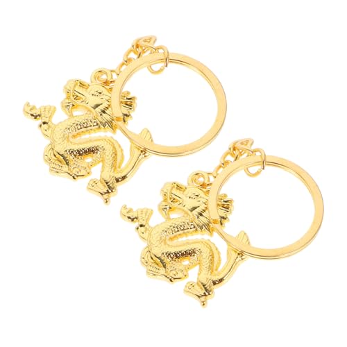 VALICLUD 2 Stück Dragon Modell Schlüsselanhänger aus Langlebiger Legierung Chinesischer Drachenschmuck als Anhänger für Tasche Vielseitiger Schlüsselring zum Jahr Des Drachen VALICLUD 2 Stück Dragon Modell Schlüsselanhänger aus Langlebiger Legierung Chinesischer Drachenschmuck als Anhänger für Tasche Vielseitiger Schlüsselring zum Jahr Des Drachen von VALICLUD