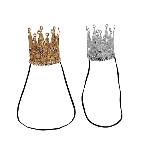 VALICLUD 2 Stück Elastische Stirnbänder Tiara Geburtstagshut für Partys Dekorative Haaraccessoires für Jungen VALICLUD 2 Stück Elastische Stirnbänder Tiara Geburtstagshut für Partys Dekorative Haaraccessoires für Jungen von VALICLUD