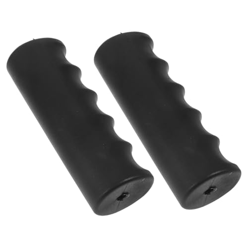 VALICLUD 2 Stück Griffabdeckung Lenkergriffe Handgriff Rollstuhlzubehör Rollstuhlgriffe Griff Aus Kunststoff Walker-Griffe Griffe Für Trolley-Griffe Gehhilfen Für Griffe Schwarz PVC VALICLUD 2 Stück Griffabdeckung Lenkergriffe Handgriff Rollstuhlzubehör Rollstuhlgriffe Griff Aus Kunststoff Walker-Griffe Griffe Für Trolley-Griffe Gehhilfen Für Griffe Schwarz PVC von VALICLUD