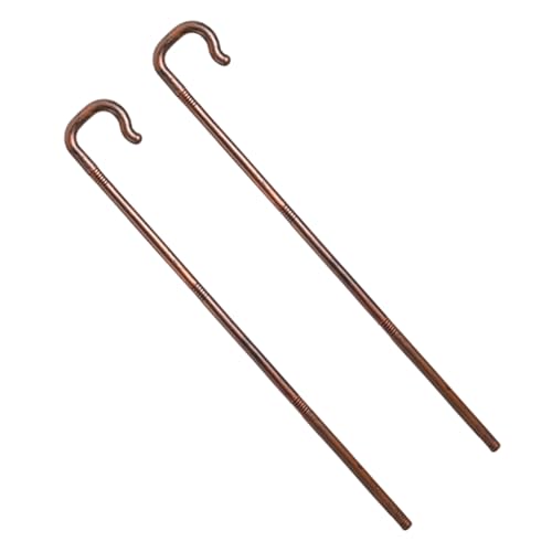 VALICLUD 2 Stück Halloween Cosplay Stab Leichte Stabile Verkleidungs Requisiten und Dekorationen für Bühnenauftritte Hexen und Partyaccessoire von VALICLUD