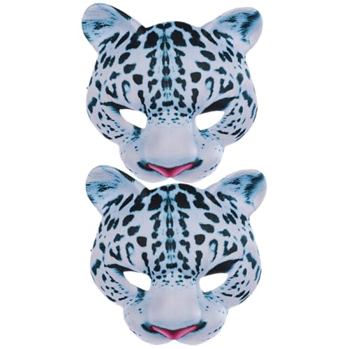 VALICLUD 2 Stück Halloween Schneeleopardenmaske halloween masken halloweenmaske gesichtsmaske halloween Halloween-Tiermasken Kostüm Maskerade Dekorationen Festival-Cosplay-Maske Eva VALICLUD 2 Stück Halloween Schneeleopardenmaske halloween masken halloweenmaske gesichtsmaske halloween Halloween-Tiermasken Kostüm Maskerade Dekorationen Festival-Cosplay-Maske Eva von VALICLUD