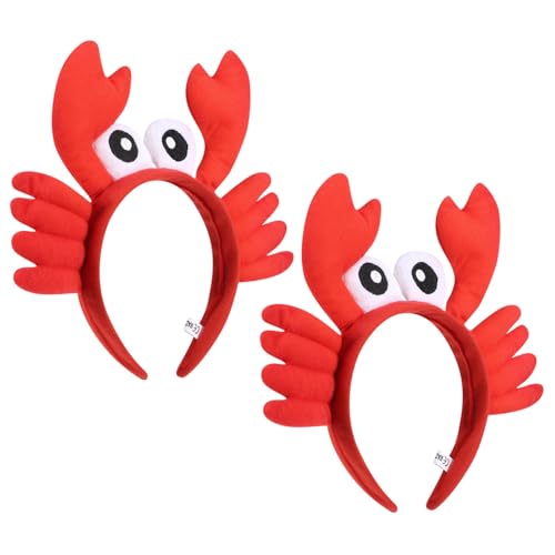 VALICLUD 2 Stück Krabben Haarreif Großen Augen Leichtes Cosplay accessoire für Frauen Komfortables Kopfband für Fasching Halloween Partys und Make up anwendung VALICLUD 2 Stück Krabben Haarreif Großen Augen Leichtes Cosplay accessoire für Frauen Komfortables Kopfband für Fasching Halloween Partys und Make up anwendung von VALICLUD
