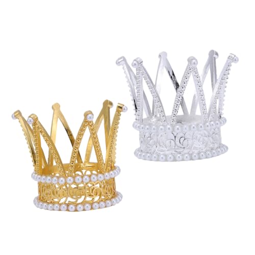VALICLUD 2 Stück Kronenverzierung Hochzeitstorte Ornamente funkeln Sei Mini Tiara Dekoration Zu Kuchenverzierungen mit Perlenkrone Geburtstagskuchenverzierungen Kronen für Legierung VALICLUD 2 Stück Kronenverzierung Hochzeitstorte Ornamente funkeln Sei Mini Tiara Dekoration Zu Kuchenverzierungen mit Perlenkrone Geburtstagskuchenverzierungen Kronen für Legierung von VALICLUD