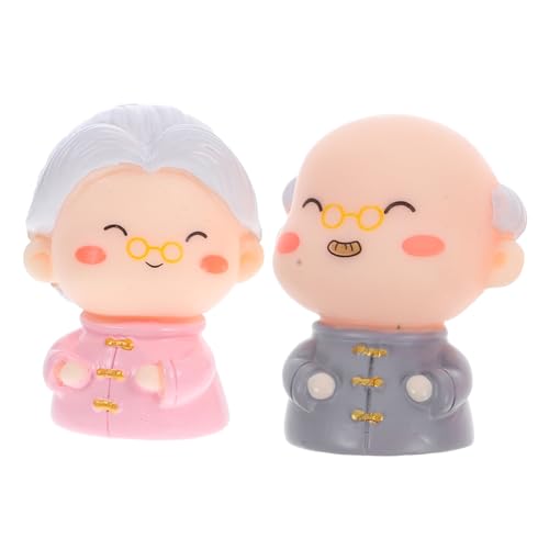 VALICLUD 2 Stück Miniatur Figuren Ältere Langlebige Tortenfiguren für Hochzeit Jahrestag Geburtstag Kreative Cake Topper Deko als für Großeltern Robuste Statue VALICLUD 2 Stück Miniatur Figuren Ältere Langlebige Tortenfiguren für Hochzeit Jahrestag Geburtstag Kreative Cake Topper Deko als für Großeltern Robuste Statue von VALICLUD