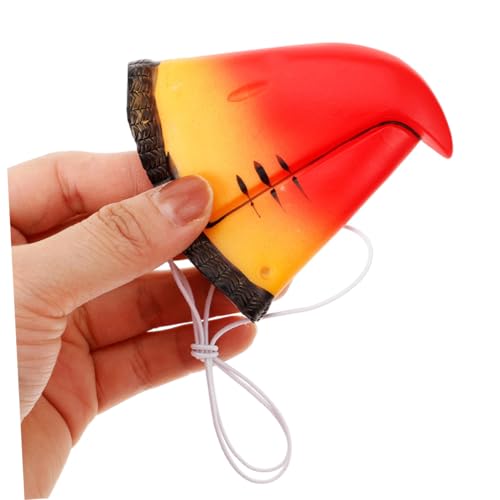VALICLUD 2 Stück Realistischer Vinyl Papageien Schnabel Cosplay Zubehör Tier Nase für Karneval Halloween Party Bühnenauftritt VALICLUD 2 Stück Realistischer Vinyl Papageien Schnabel Cosplay Zubehör Tier Nase für Karneval Halloween Party Bühnenauftritt von VALICLUD