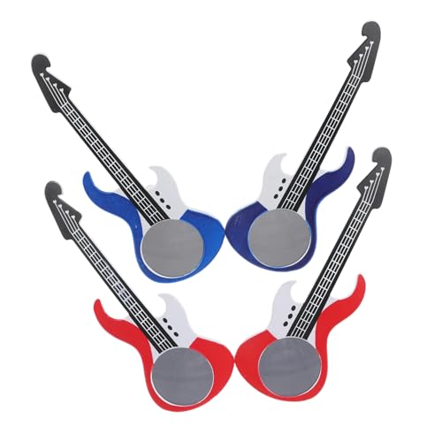 VALICLUD 2 Stück Teiliges Lustige Sonnenbrillen Gitarren design Trendige Partybrille für Erwachsene Strapazierfähige Stylische Brille als Originelle Kostüm deko Farblich Zufällige Farbe von VALICLUD