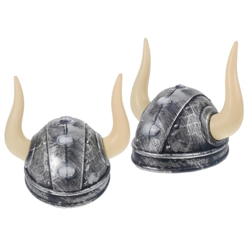 VALICLUD 2 Stück Teiliges Oxhorn Kostümhut Langlebiger Dekorativer Karneval Kopfschmuck Einzigartiger Halloween und Cosplay Hornhut für Party und Fotoshooting von VALICLUD