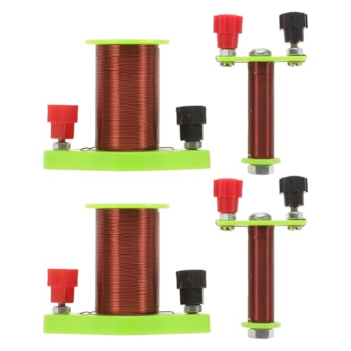 VALICLUD 2 Stück Teiliges Primär Sekundärspulen set für Elektromagnetische Induktionsversuche Präzise Spulen für Physikunterricht und Wissenschaftliche Experimente an Schulen und von VALICLUD