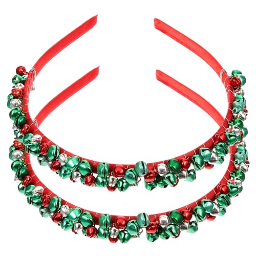 VALICLUD 2 Stück Weihnachtliches Rentier Stirnband mit Glocken Teiliges Xmas Cosplay Haarreif Leichtes Party Haaraccessoire für Weihnachten Neujahr Karneval und Festliche Anlässe VALICLUD 2 Stück Weihnachtliches Rentier Stirnband mit Glocken Teiliges Xmas Cosplay Haarreif Leichtes Party Haaraccessoire für Weihnachten Neujahr Karneval und Festliche Anlässe von VALICLUD