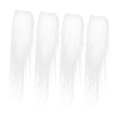 VALICLUD 2 Stück Weihnachtsmann Augenbrauen Teilig Weiß Kostüm Requisiten Realistische Party Deko für Karneval Fasching Weihnachten Cosplay Unisex VALICLUD 2 Stück Weihnachtsmann Augenbrauen Teilig Weiß Kostüm Requisiten Realistische Party Deko für Karneval Fasching Weihnachten Cosplay Unisex von VALICLUD