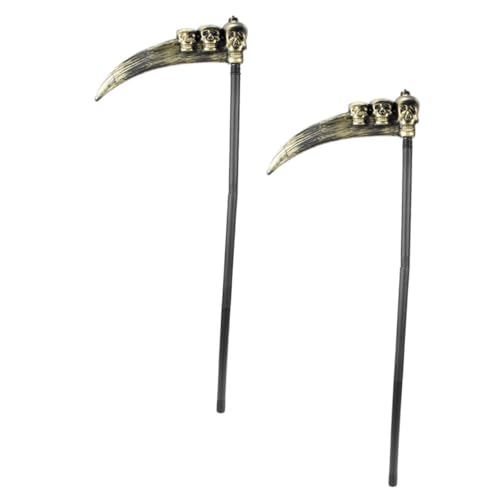 VALICLUD 2 Stück der Bühnenaufführung Halloween Costume Halloween Kleidung orgie Fake-Zombie-Kostümzubehör gefälschte Sense Halloween- Halloween-Cosplay-Stütze Plastik VALICLUD 2 Stück der Bühnenaufführung Halloween Costume Halloween Kleidung orgie Fake-Zombie-Kostümzubehör gefälschte Sense Halloween- Halloween-Cosplay-Stütze Plastik von VALICLUD