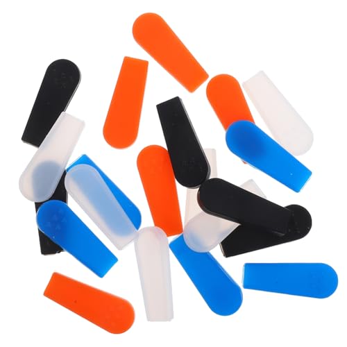 VALICLUD 20 Stück Rutsch Silikon Klammerhüllen für Greifautomaten Weiche Langlebige Greiferschutzhüllen in Blau Orange Wiederverwendbar Zubehör für Spielhallen und Zuhause VALICLUD 20 Stück Rutsch Silikon Klammerhüllen für Greifautomaten Weiche Langlebige Greiferschutzhüllen in Blau Orange Wiederverwendbar Zubehör für Spielhallen und Zuhause von VALICLUD