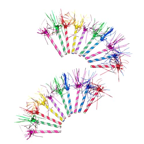 VALICLUD 20 Stück Teiliges Party Blasrohr Bunte Noisemaker Tröten zum Anfeuern Vielseitig Einsetzbar für Geburtstage Familienfeiern und Festivals Lustige Party Gadgets für Erwachsene VALICLUD 20 Stück Teiliges Party Blasrohr Bunte Noisemaker Tröten zum Anfeuern Vielseitig Einsetzbar für Geburtstage Familienfeiern und Festivals Lustige Party Gadgets für Erwachsene von VALICLUD