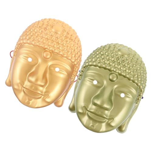 VALICLUD 2stücke Buddha Maske Für Halloween Und Karneval Traditionelle Cosplay-maske Für Rollenspiele Und Partys Kulturelle Darstellung Der Buddhistischen Kunst VALICLUD 2stücke Buddha Maske Für Halloween Und Karneval Traditionelle Cosplay-maske Für Rollenspiele Und Partys Kulturelle Darstellung Der Buddhistischen Kunst von VALICLUD