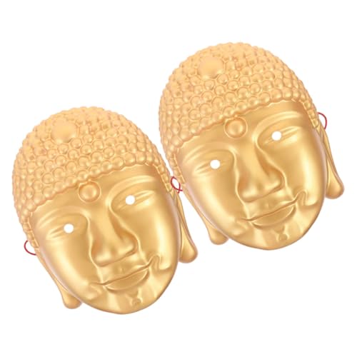VALICLUD Halloween Karneval Buddha Maske Buddhistische Cosplay Maske Kulturellen Charme VALICLUD Halloween Karneval Buddha Maske Buddhistische Cosplay Maske Kulturellen Charme von VALICLUD