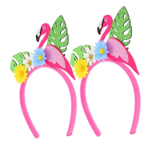 VALICLUD 2Stücke Flamingo Stirnbänder Tropische Hawaii Kopfbedeckung für Luau und Sommerpartys Exotisches Design für Geburtstagsfeiern und Festivals Bequem und Wiederverwendbar VALICLUD 2Stücke Flamingo Stirnbänder Tropische Hawaii Kopfbedeckung für Luau und Sommerpartys Exotisches Design für Geburtstagsfeiern und Festivals Bequem und Wiederverwendbar von VALICLUD