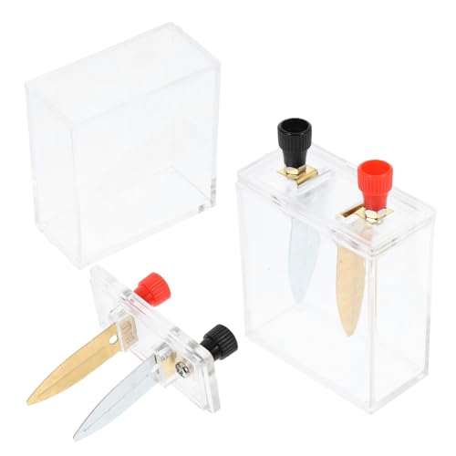 VALICLUD 2er-Sets-Box Salzwasser -Batterie -experimentbox DIY-lernset DIY-wissenschaftsprojekt Werkzeuge Für Wissenschaftliche Experimente Wissenschaftsprojekt-kit Kupfer Transparent VALICLUD 2er-Sets-Box Salzwasser -Batterie -experimentbox DIY-lernset DIY-wissenschaftsprojekt Werkzeuge Für Wissenschaftliche Experimente Wissenschaftsprojekt-kit Kupfer Transparent von VALICLUD