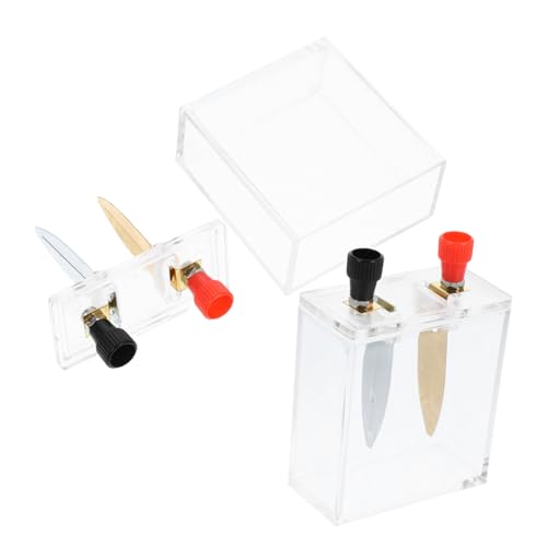 VALICLUD 2er-Sets-Box Salzwasser -Batterie -experimentbox Wissenschaftsprojekt-kit DIY-wissenschaftsprojekt Vorbau-kit Selber Machen Lehrmittel Für Den Unterricht Transparent Eisen VALICLUD 2er-Sets-Box Salzwasser -Batterie -experimentbox Wissenschaftsprojekt-kit DIY-wissenschaftsprojekt Vorbau-kit Selber Machen Lehrmittel Für Den Unterricht Transparent Eisen von VALICLUD