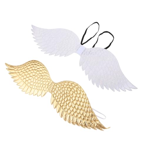 VALICLUD 2pcs Kids Engel Wings Kostüm Für Valentinstag Halloween Cosplay Und Weihnachtsfeier Für Mädchen Dress -up Und Bühnenauftritte von VALICLUD