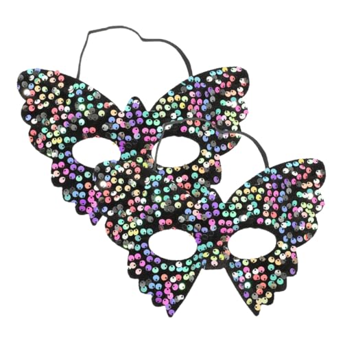 VALICLUD 2st Pailletten-schmetterlingsmaske Tierische Maske Erwachsenenmaske Frauenmaske Kindermaske Augenmaske Maske Kosmetische Gefälschte Wimpern Tanzmaske Halloween-maske Pvc VALICLUD 2st Pailletten-schmetterlingsmaske Tierische Maske Erwachsenenmaske Frauenmaske Kindermaske Augenmaske Maske Kosmetische Gefälschte Wimpern Tanzmaske Halloween-maske Pvc von VALICLUD