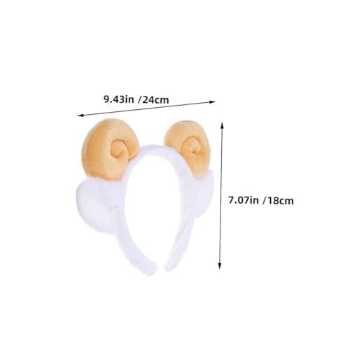 VALICLUD 3 STÜCKE Teiliges Plüsch Ziegenhörner Haarreif Weiches Tierohren Stirnband Bequemes Langlebiges Kopfschmuck Accessoire für Cosplay Party Geburtstag Halloween für Altersgruppen VALICLUD 3 STÜCKE Teiliges Plüsch Ziegenhörner Haarreif Weiches Tierohren Stirnband Bequemes Langlebiges Kopfschmuck Accessoire für Cosplay Party Geburtstag Halloween für Altersgruppen von VALICLUD