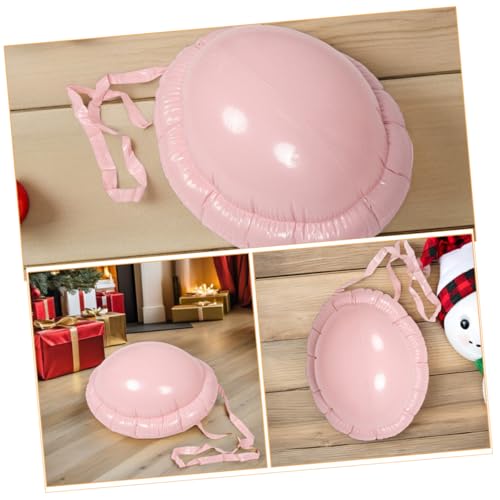 VALICLUD 3 Stück Aufblasbarer Weihnachtsmann Bauch Realistisches Schwangerschafts Kostümzubehör Bequemes Tragen mit Nackenband für Weihnachts und Halloween Party Cosplay VALICLUD 3 Stück Aufblasbarer Weihnachtsmann Bauch Realistisches Schwangerschafts Kostümzubehör Bequemes Tragen mit Nackenband für Weihnachts und Halloween Party Cosplay von VALICLUD