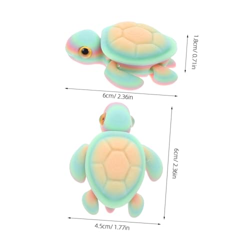 VALICLUD 3 Stück Gedruckte Schildkröten Figuren Leuchtend im Dunkeln mit Beweglichen Gelenken Sinkend für Aquarium Dekoration Lebensechte Tiermodelle für Fischbecken Gestaltung VALICLUD 3 Stück Gedruckte Schildkröten Figuren Leuchtend im Dunkeln mit Beweglichen Gelenken Sinkend für Aquarium Dekoration Lebensechte Tiermodelle für Fischbecken Gestaltung von VALICLUD