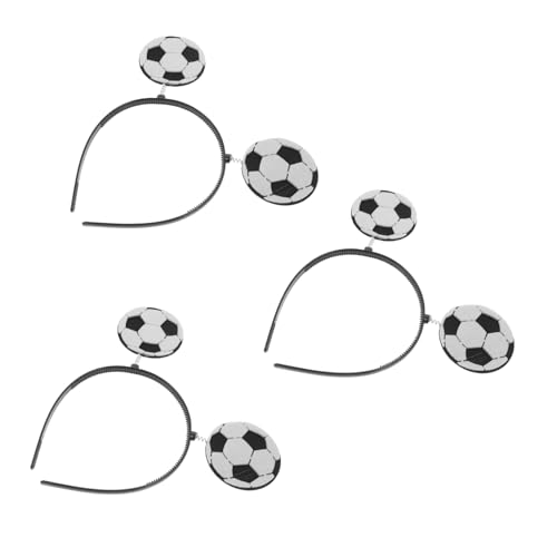 VALICLUD 3 Stück Teiliges Sport Stirnband für Erwachsene Lustige Haarbänder mit Fußball Thema Festival Haaraccessoires für Partys und Veranstaltungen VALICLUD 3 Stück Teiliges Sport Stirnband für Erwachsene Lustige Haarbänder mit Fußball Thema Festival Haaraccessoires für Partys und Veranstaltungen von VALICLUD