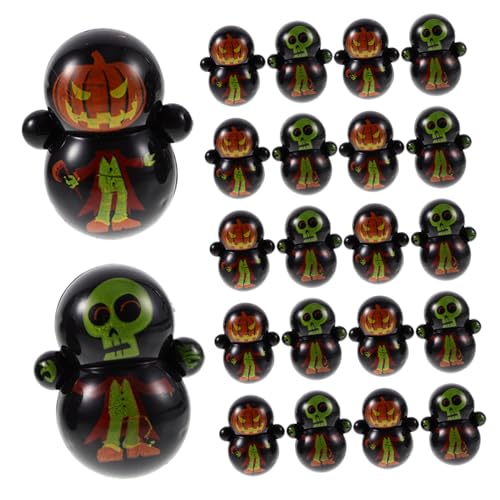 VALICLUD 30 Stück Teiliges Halloween Wackelspielzeug für Kleine Stabile Tischdeko Buntes Mini Wackelfiguren als Party Give Away und Goodie Bag Füller VALICLUD 30 Stück Teiliges Halloween Wackelspielzeug für Kleine Stabile Tischdeko Buntes Mini Wackelfiguren als Party Give Away und Goodie Bag Füller von VALICLUD