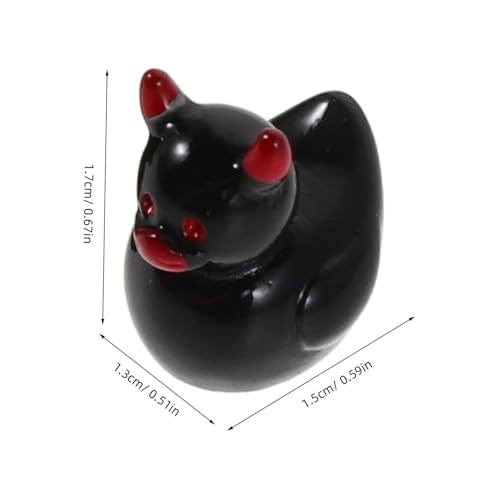 VALICLUD 30stücke Miniaturfiguren Aus Kunstharz in Form Kleiner Enten Als Dekoration Für Moos-terrarien Und DIY-projekte Mit Skurrilem Design Und Langlebigem Material von VALICLUD
