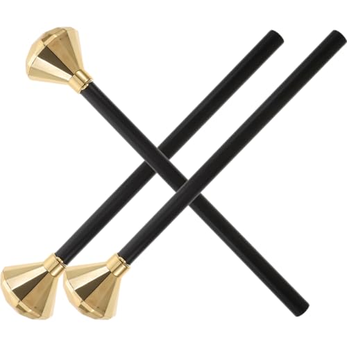 VALICLUD 3St Königszepter Spinner für Babys Halloween-Brille Fidget Spinner Zauberstab Richter Perücke giteer Safe geburtstagseinladungen Cosplay-Zubehör Cosplay- Plastik von VALICLUD