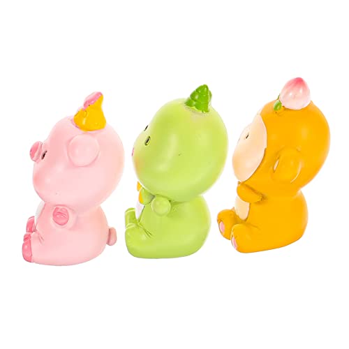 VALICLUD 3Stücke Teiliges Kuchendekorationsset mit Cartoon Tierfiguren Niedliche Tier Topper für Kindergeburtstag und Partys für Kreative Kuchengestaltung und Dekoration VALICLUD 3Stücke Teiliges Kuchendekorationsset mit Cartoon Tierfiguren Niedliche Tier Topper für Kindergeburtstag und Partys für Kreative Kuchengestaltung und Dekoration von VALICLUD