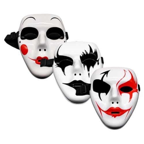 VALICLUD 3st Party-maske Halloween-horror Maskerade Maske Frauen Halloweenkostüm Aufblasbares Kostüm Halloween-requisiten Maskerade Masken -maske Maskerade Für Frauen Plastik VALICLUD 3st Party-maske Halloween-horror Maskerade Maske Frauen Halloweenkostüm Aufblasbares Kostüm Halloween-requisiten Maskerade Masken -maske Maskerade Für Frauen Plastik von VALICLUD