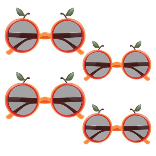 VALICLUD 4 Stück Gläser in Oranger Form Luau Partybrille Kinderbrille Geschenke Für Erwachsene Tropische Brillendekorationen Partybrille Für Erwachsene Sommerdeko Hawaii Strand Abs Bankett VALICLUD 4 Stück Gläser in Oranger Form Luau Partybrille Kinderbrille Geschenke Für Erwachsene Tropische Brillendekorationen Partybrille Für Erwachsene Sommerdeko Hawaii Strand Abs Bankett von VALICLUD