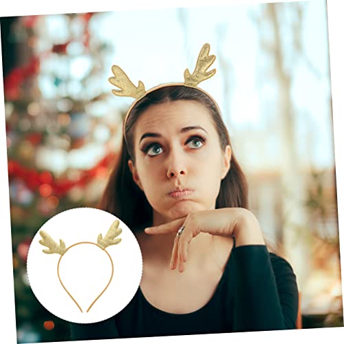 VALICLUD 4 Stück Glitzernde Weihnachts Haarreifen mit Geweih Design Festliche Haaraccessoires für Weihnachtsfeiern und Feiertage Leicht und Bequem für Kreative Looks VALICLUD 4 Stück Glitzernde Weihnachts Haarreifen mit Geweih Design Festliche Haaraccessoires für Weihnachtsfeiern und Feiertage Leicht und Bequem für Kreative Looks von VALICLUD
