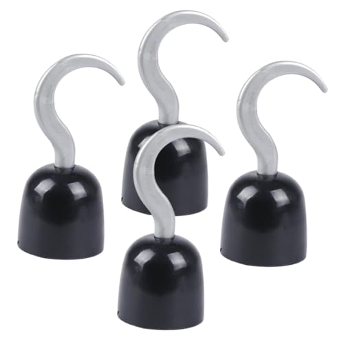 VALICLUD 4 Stück Kostüm Für Junge Plus Cosplay Stütze Ups Halloweenkostüm Haken Zubehör Party Favorisieren Piratenkostüm-Requisite Halloween Wohnkultur Plastik von VALICLUD