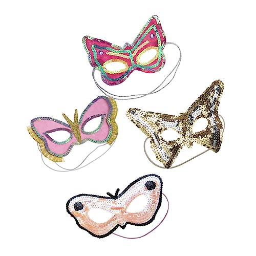 VALICLUD 4 Stück Schmetterlingsmaske Maskerade Für Frauen Halloween-kostüme Für Frauen Paare Maskerade Masken Maskenball Masken Maskerademasken Halloween-schmetterlingskostüm Colorful Vlies VALICLUD 4 Stück Schmetterlingsmaske Maskerade Für Frauen Halloween-kostüme Für Frauen Paare Maskerade Masken Maskenball Masken Maskerademasken Halloween-schmetterlingskostüm Colorful Vlies von VALICLUD