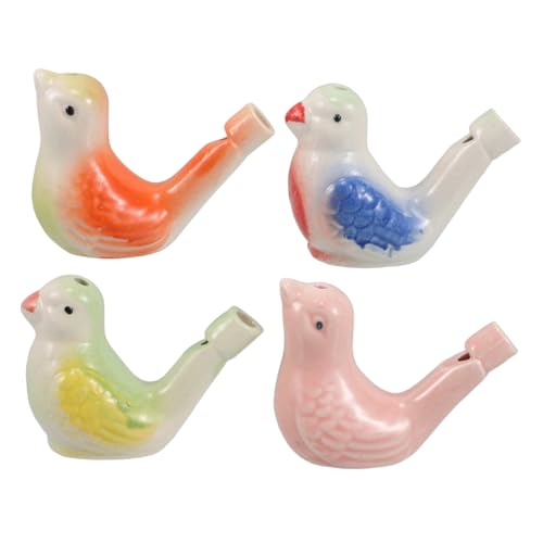VALICLUD 4 Stück Teiliges Keramik Vogelpfeifen mit Wasserfüllung Handgefertigte Kinderspielzeuge in Bunten Farben Kompakt und Leicht für Party Bad und Outdoor Aktivitäten VALICLUD 4 Stück Teiliges Keramik Vogelpfeifen mit Wasserfüllung Handgefertigte Kinderspielzeuge in Bunten Farben Kompakt und Leicht für Party Bad und Outdoor Aktivitäten von VALICLUD