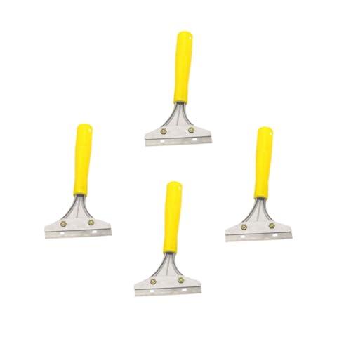 VALICLUD 4 Stück Teiliges Mehrzweck-reinigungsschaber Ergonomischem Griff für Fliesen Glas Granit und Praktisches Küchenwerkzeug zum Entfernen von Kleber Farbe Aufklebern und Dreck VALICLUD 4 Stück Teiliges Mehrzweck-reinigungsschaber Ergonomischem Griff für Fliesen Glas Granit und Praktisches Küchenwerkzeug zum Entfernen von Kleber Farbe Aufklebern und Dreck von VALICLUD