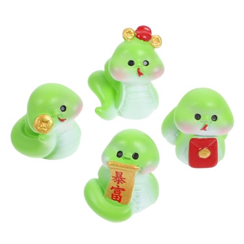 VALICLUD 4stücke Miniatur-schlangen-Dekoration Aus Harz Cartoon-schlangenfiguren Als Gartenornament Mikro-landschaftsdekoration Für Blumentopf Und Schreibtisch Kleine Schlangenstatuen Als VALICLUD 4stücke Miniatur-schlangen-Dekoration Aus Harz Cartoon-schlangenfiguren Als Gartenornament Mikro-landschaftsdekoration Für Blumentopf Und Schreibtisch Kleine Schlangenstatuen Als von VALICLUD