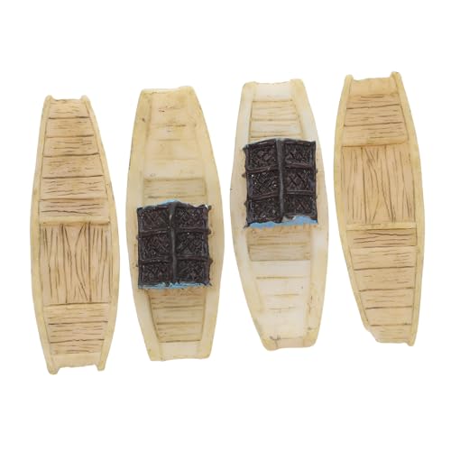 VALICLUD 4 Stück Teiliges Miniatur Boot Mikrolandschaft Dekoration Handgefertigt Langlebig Glatt für DIY Modellbau und Gartenlandschaft Zufällige Farbe Zufällige Farbe VALICLUD 4 Stück Teiliges Miniatur Boot Mikrolandschaft Dekoration Handgefertigt Langlebig Glatt für DIY Modellbau und Gartenlandschaft Zufällige Farbe Zufällige Farbe von VALICLUD