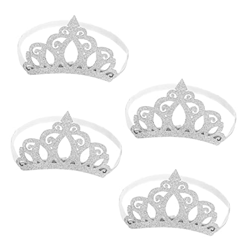 VALICLUD 4 Stück Teiliges Stirnband Silberner Haarschmuck für Mädchen Geburtstag Vielseitiges Diadem Kopfschmuck für Fotoshooting Party und Bühnenauftritte VALICLUD 4 Stück Teiliges Stirnband Silberner Haarschmuck für Mädchen Geburtstag Vielseitiges Diadem Kopfschmuck für Fotoshooting Party und Bühnenauftritte von VALICLUD