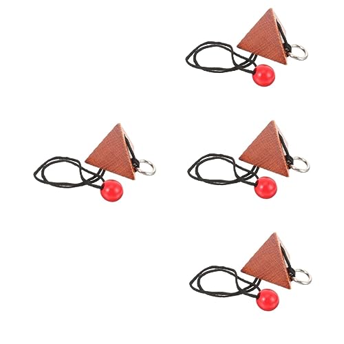 VALICLUD 4 Stück Topologischer Knoten Entflechtungs-Puzzle-Spiel Gehirntrainingsspielzeug Für Ältere Menschen Pädagogisches Entspannendes Sperrspielzeug Gehirntraining-Puzzle Seil von VALICLUD