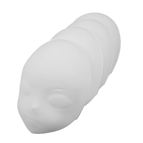 VALICLUD 4 Stück Weiße Blanko-masken zum Bemalen Kindgerechte Diy-maskerade für Halloween Karneval und Party Vielseitige Vollgesichts-deko für Kreative Kostüme und Bastelarbeiten VALICLUD 4 Stück Weiße Blanko-masken zum Bemalen Kindgerechte Diy-maskerade für Halloween Karneval und Party Vielseitige Vollgesichts-deko für Kreative Kostüme und Bastelarbeiten von VALICLUD