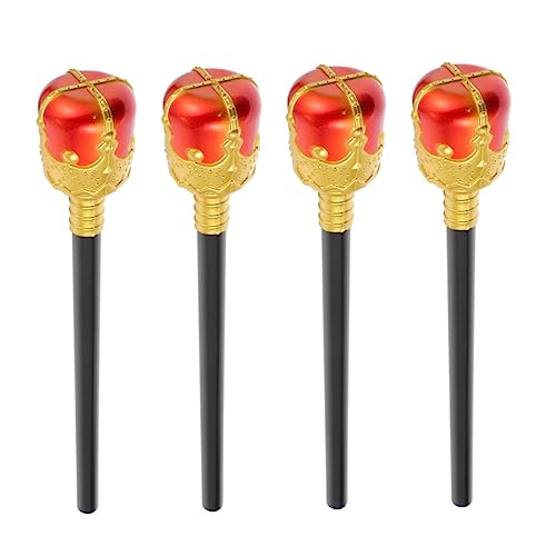 VALICLUD 4stücke Mädchen Halloween Magischer Zauberstab Für Kostüme Und Bühnenaufführungen Für Cosplay Und Halloween-feiern Zufälligen Farben von VALICLUD