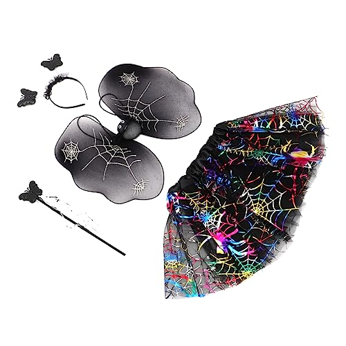 VALICLUD 4 Teiliges Halloween Gazekleid Halloween Kostüme Bekleidung Party Requisite Cosplay Kleid Abschlussball Kostüme Damenkostüm Halloween Kleid Halloween Cosplay Kostüm VALICLUD 4 Teiliges Halloween Gazekleid Halloween Kostüme Bekleidung Party Requisite Cosplay Kleid Abschlussball Kostüme Damenkostüm Halloween Kleid Halloween Cosplay Kostüm von VALICLUD