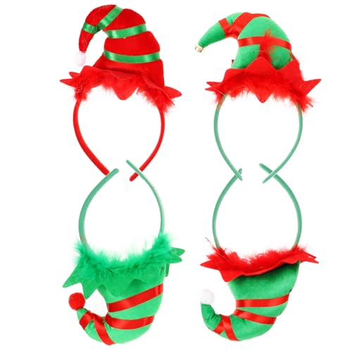 VALICLUD 4Stücke Weihnachtliche Haarreifen für Teiliges mit Hut Design Perfekter Party Kopfschmuck für Festliche Anlässe Hochwertiges und Sicheres Material Handgefertigt VALICLUD 4Stücke Weihnachtliche Haarreifen für Teiliges mit Hut Design Perfekter Party Kopfschmuck für Festliche Anlässe Hochwertiges und Sicheres Material Handgefertigt von VALICLUD