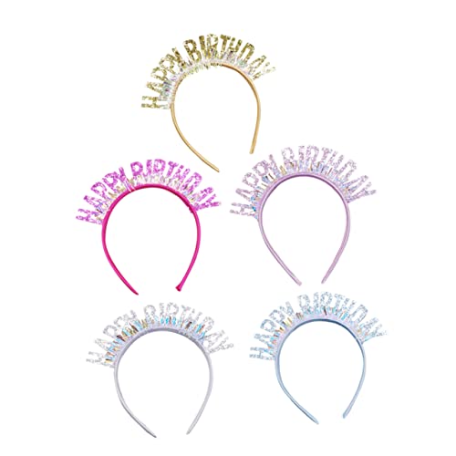 VALICLUD 5 Stück Teiliges Glitzer Haarreif für Stirnband mit Farbigen Pailletten Perfekter Haarschmuck für Partys und Feiern VALICLUD 5 Stück Teiliges Glitzer Haarreif für Stirnband mit Farbigen Pailletten Perfekter Haarschmuck für Partys und Feiern von VALICLUD