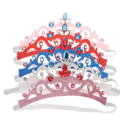 VALICLUD 5 Stück Teiliges Haarband mit Rhinestones Für Geburtstagsfeiern Fotoshootings und Besondere Anlässe Silber Rot Blau Hautfreundlich und Bequem VALICLUD 5 Stück Teiliges Haarband mit Rhinestones Für Geburtstagsfeiern Fotoshootings und Besondere Anlässe Silber Rot Blau Hautfreundlich und Bequem von VALICLUD
